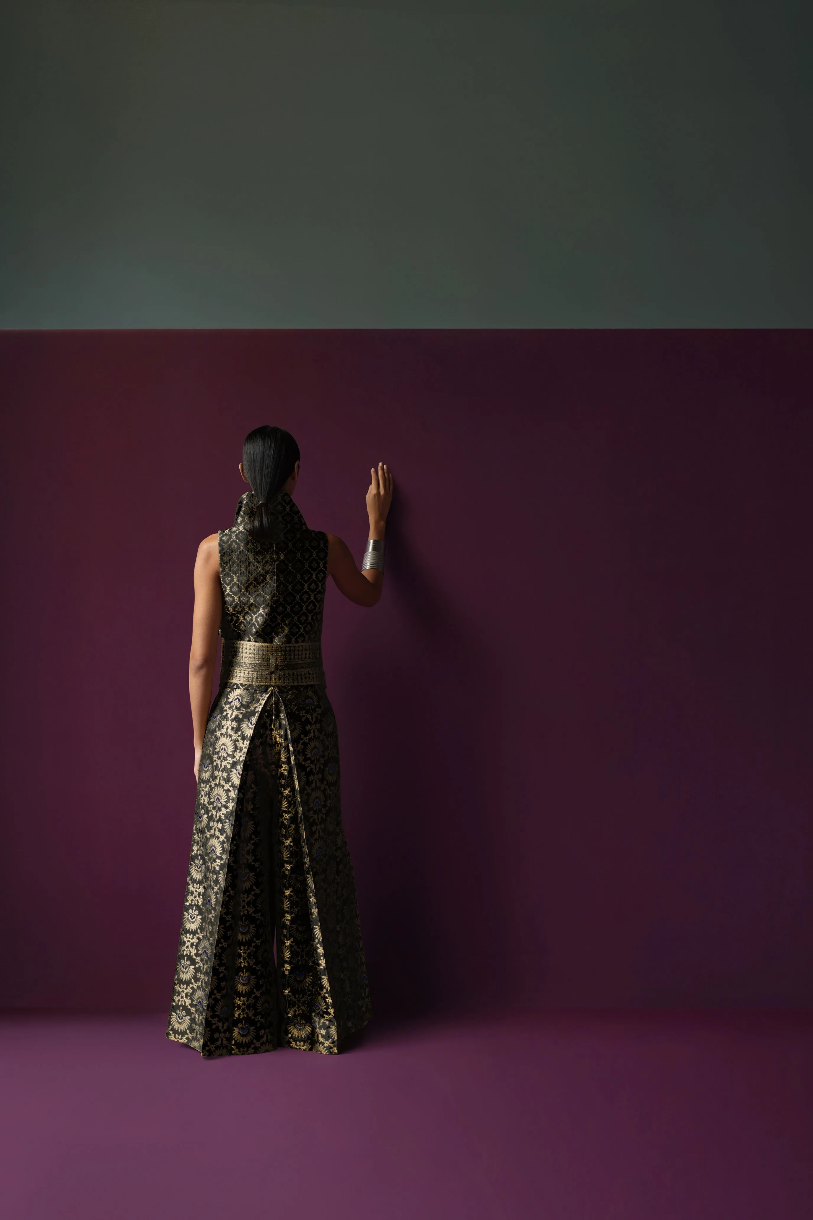 Silk Brocade Waistcoat