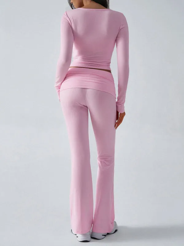 Slim Fit Sport Two-Piece Set