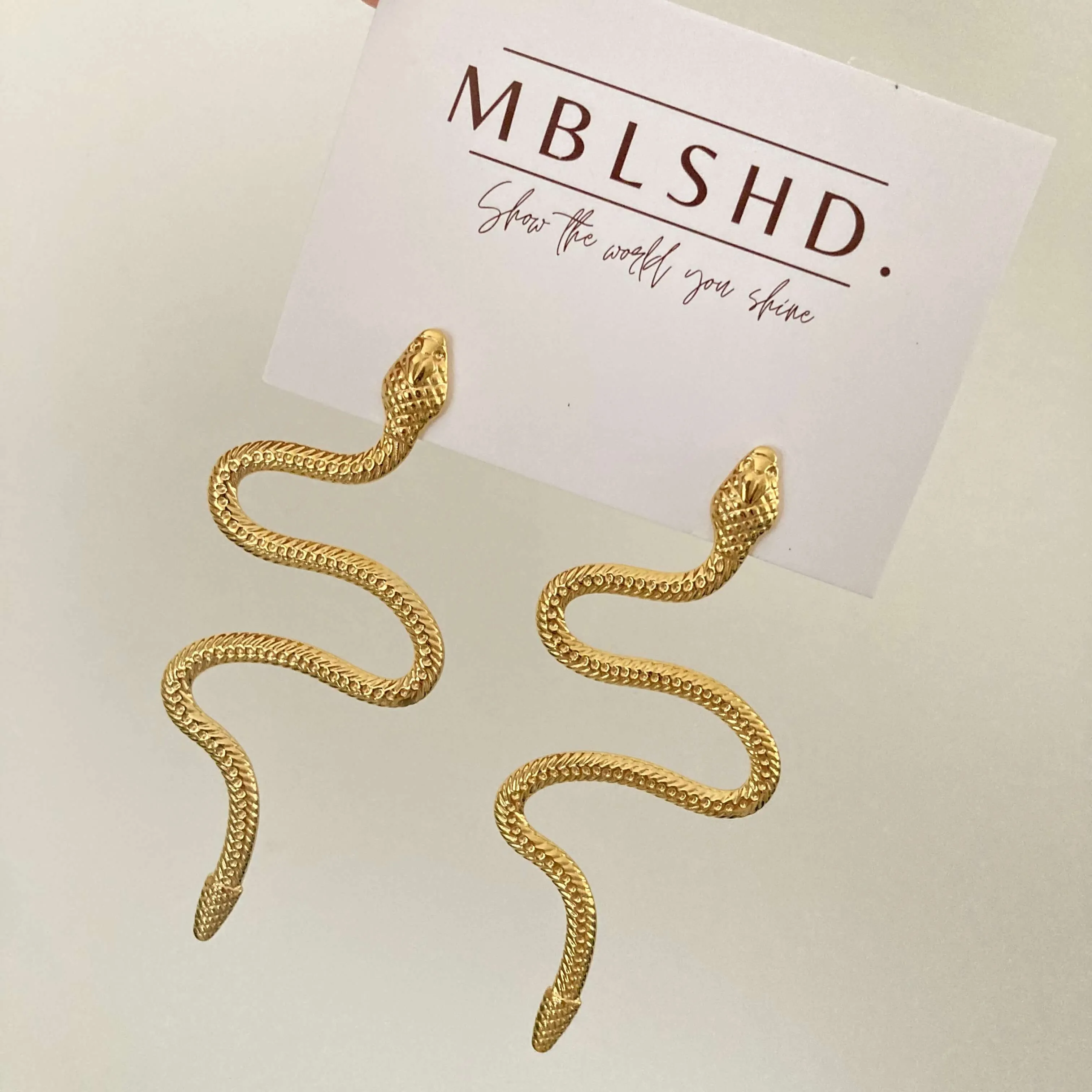 Snake Statement Earrings