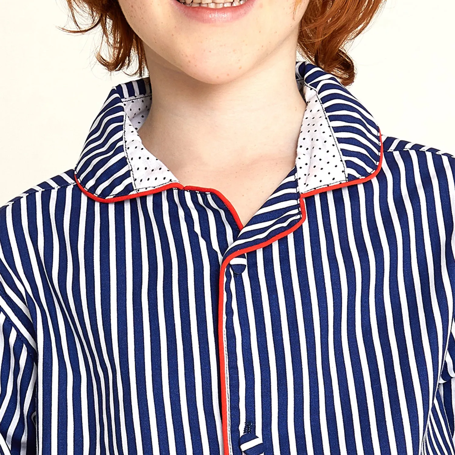 Snuggly Striped Nightsuit