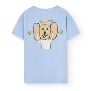 Soft Blue Rooster T-Shirt