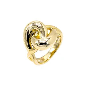 Solid Jumbo Interlocked Statement Ring