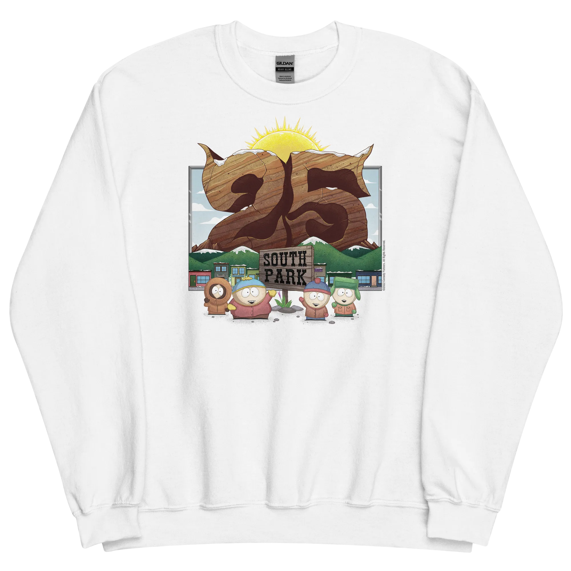 South Park Season 25 Logo Fleece Crewneck Sweatshirt