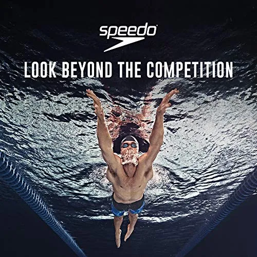 Speedo Speed Socket 2.0 Swim Goggles, One Size, Speedo Red