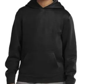 sport tek-bombers black dri fit hoodie