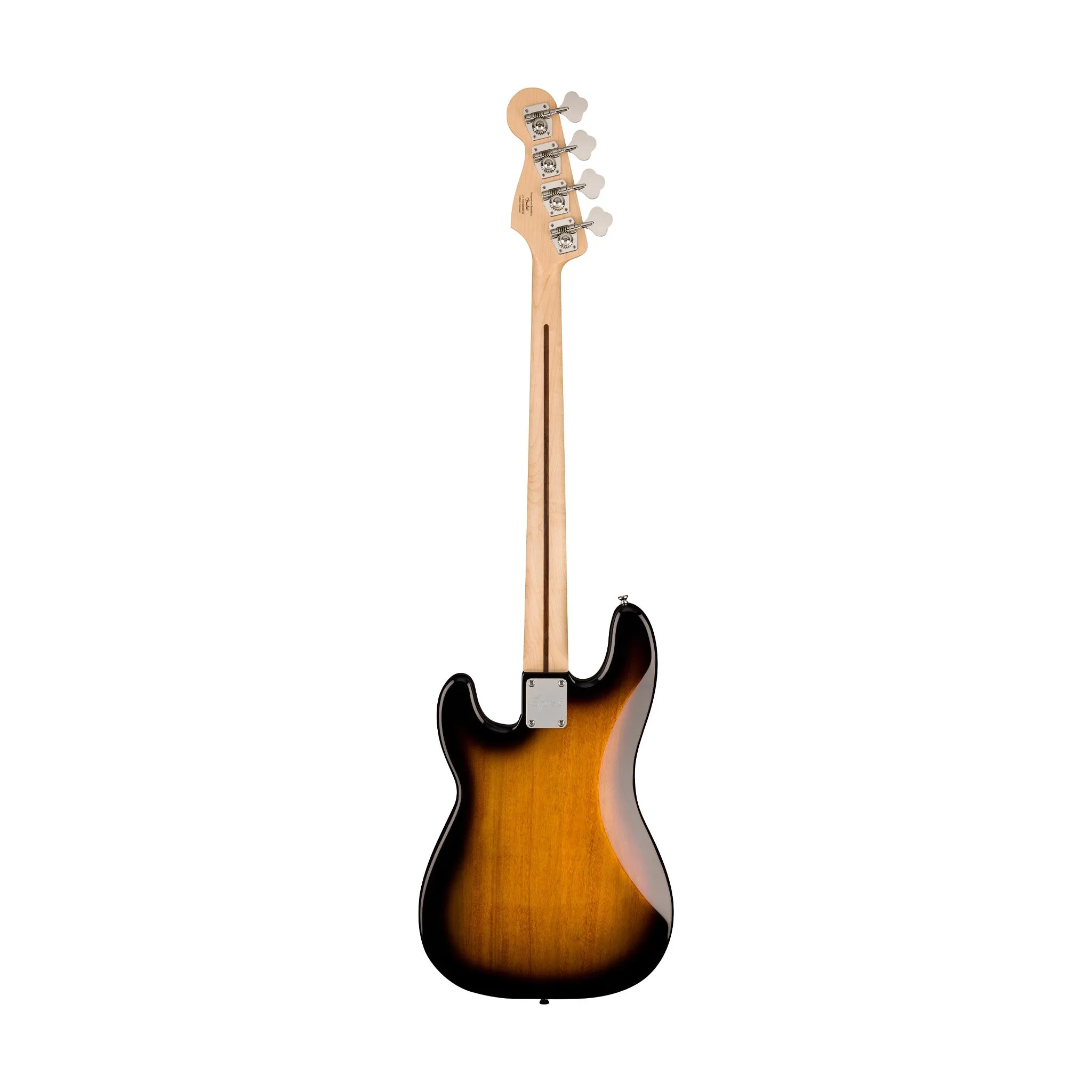 Squier Sonic Precision Bass Guitar w/White Pickguard, Maple FB, 2-Color Sunburst