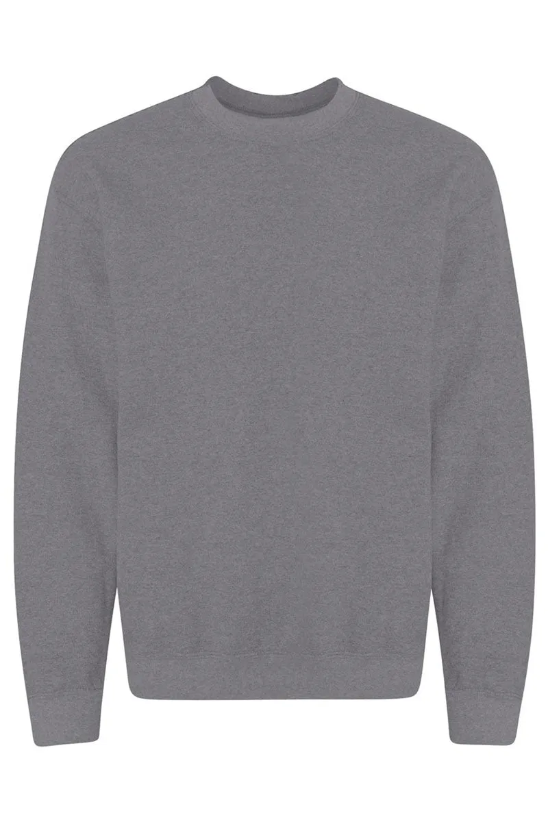 Strike Distressed Jesus Heavy-weight Crew Sweatshirt