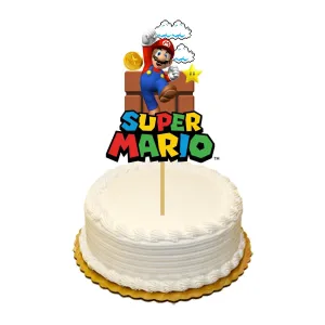 Super Mario Bros. Printed Cake Topper