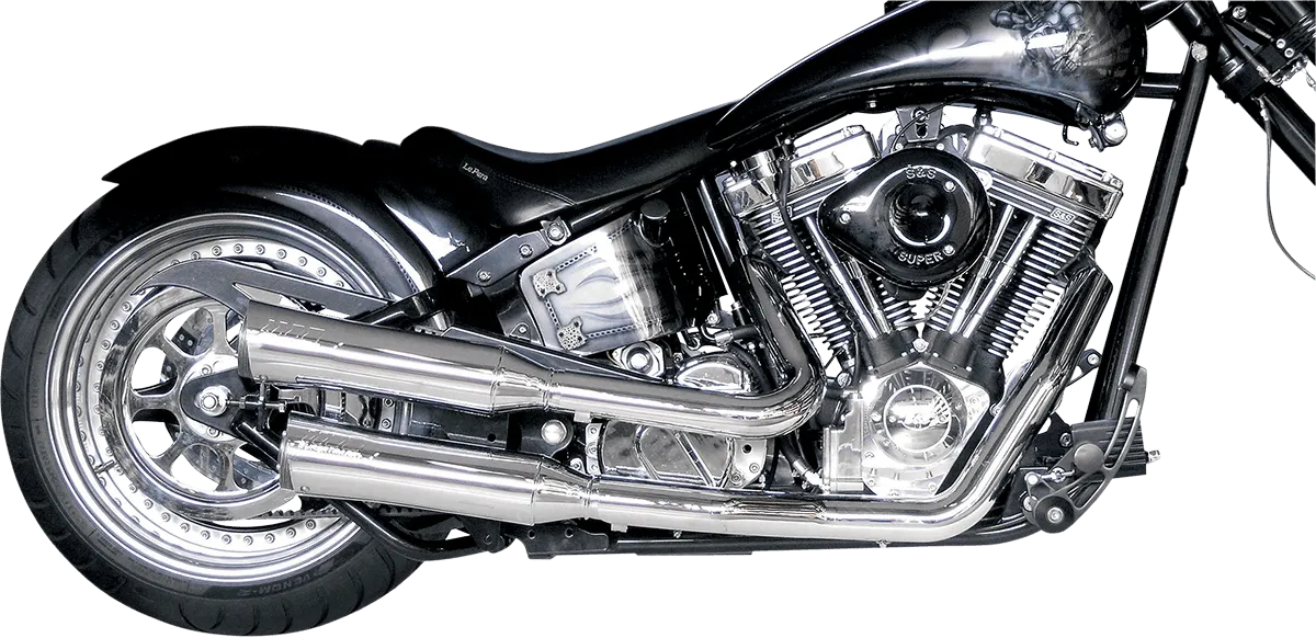 SuperTrapp 828-71660 Fatshots Exhaust System - Chrome