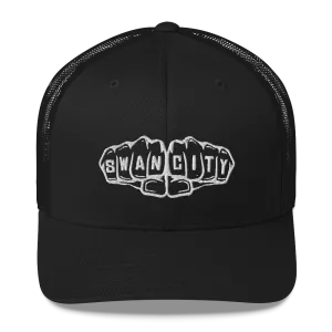 Swan City Knuckles Trucker Cap