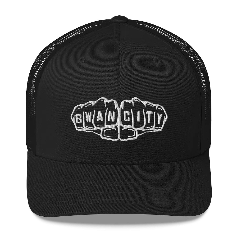 Swan City Knuckles Trucker Cap