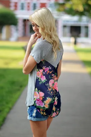 Take A Backroad Floral Top