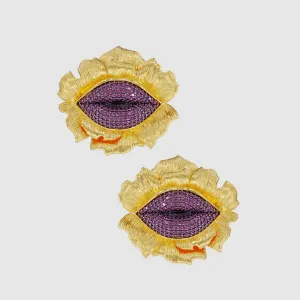 Talking Flower Earrings