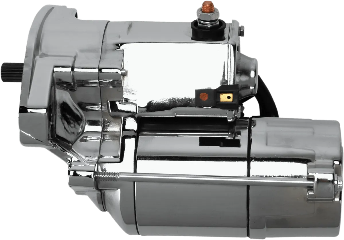 Terry Components 774094 Starter Motor - 1.6kW - Polished/Chrome