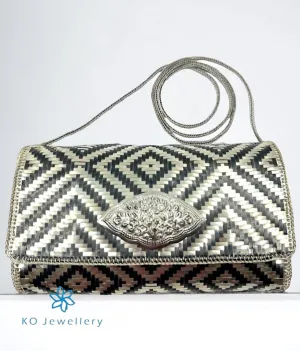 The Celestial Luxury Silver Purse