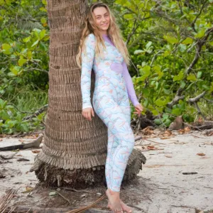 The Heather Tropisuit| Bird of Paradise - Sun Protective Full Body Swimsuit