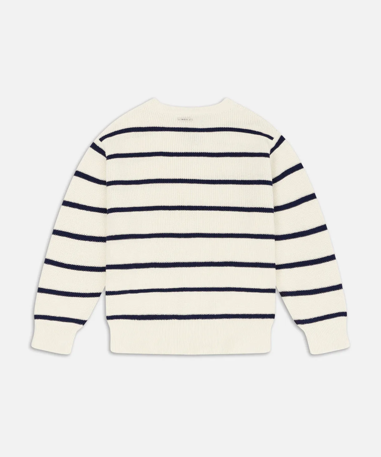 The Mayfair Knit - Cream/Blue