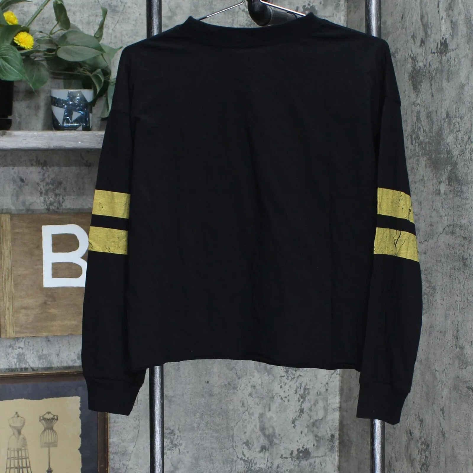 The Rolling Stones Women's Varsity Long Sleeve Graphic T-Shirt Tee
