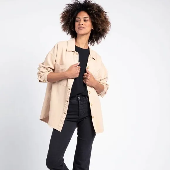 Thread &amp; Supply Fletcher Jacket - Blush - Size M