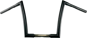 Todds Cycle 0601-2713 1-1/4in. Strip Handlebar - 12in. - Flat Black