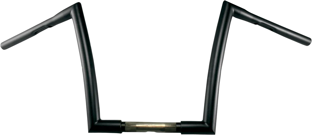 Todds Cycle 0601-2713 1-1/4in. Strip Handlebar - 12in. - Flat Black