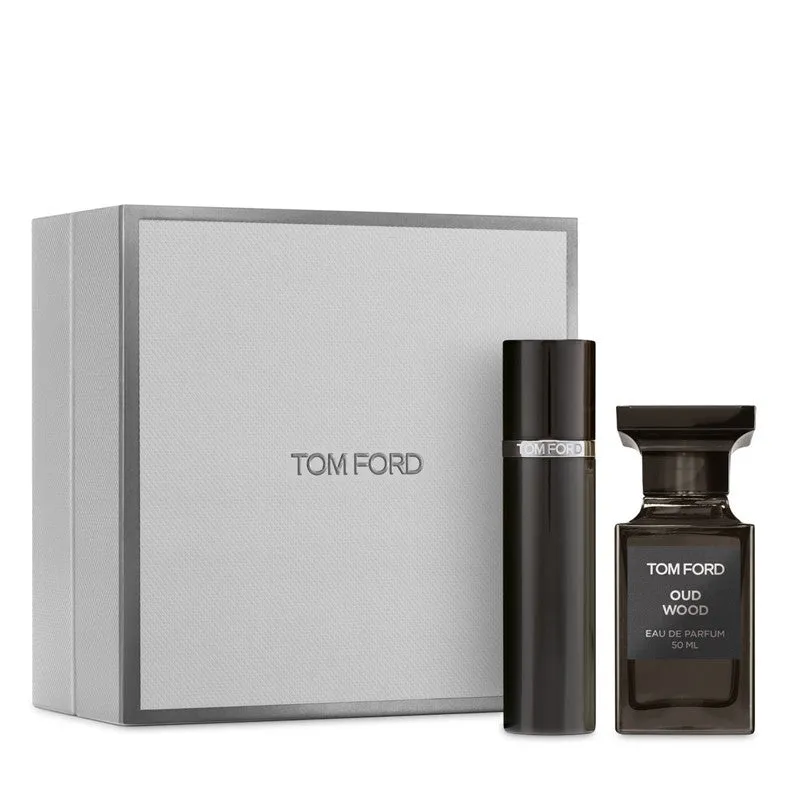Tom Ford Private Blend Oud Wood Set With Atomizer 50 10ML