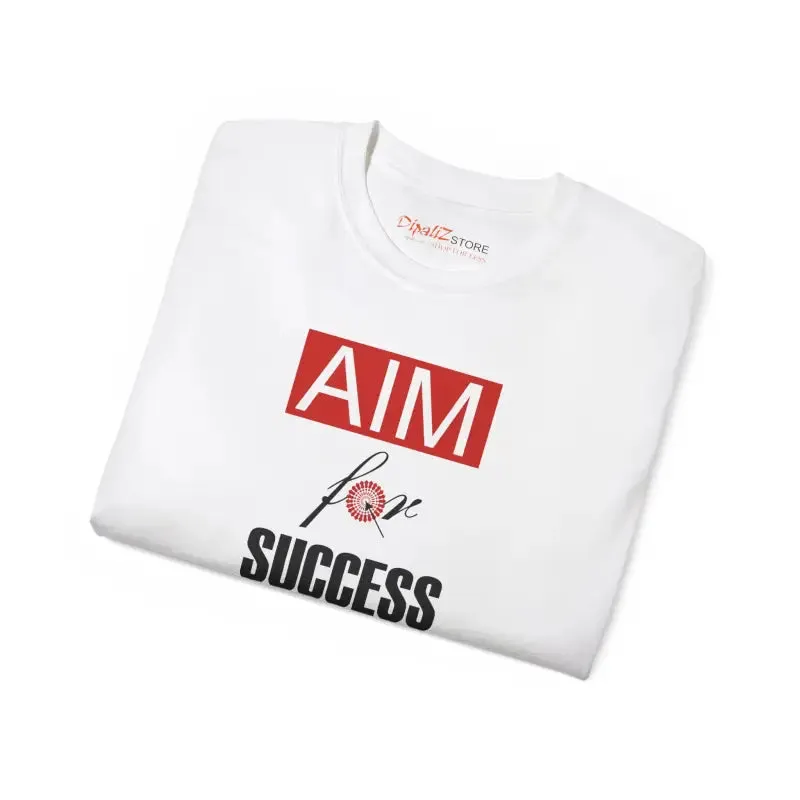 Trendsetting Aim for Success t Shirt in Eco Fashion
