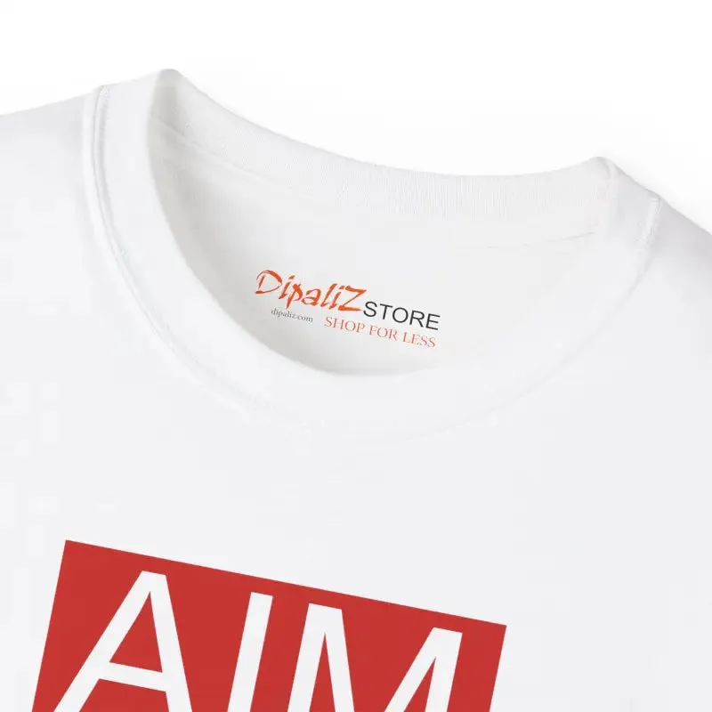Trendsetting Aim for Success t Shirt in Eco Fashion