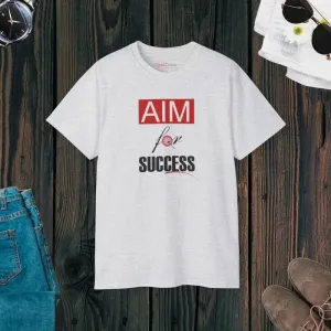 Trendsetting Aim for Success t Shirt in Eco Fashion