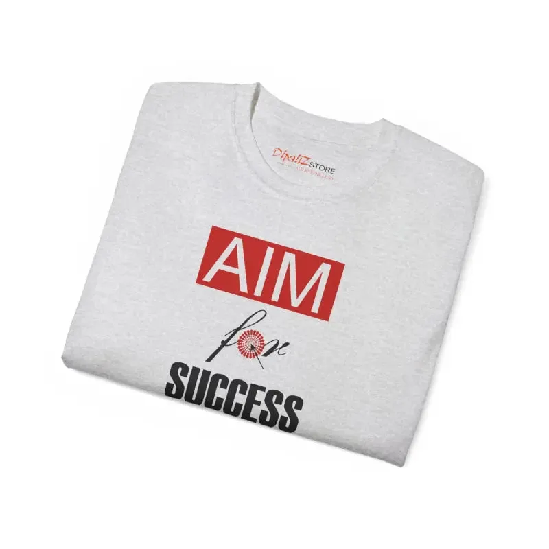 Trendsetting Aim for Success t Shirt in Eco Fashion