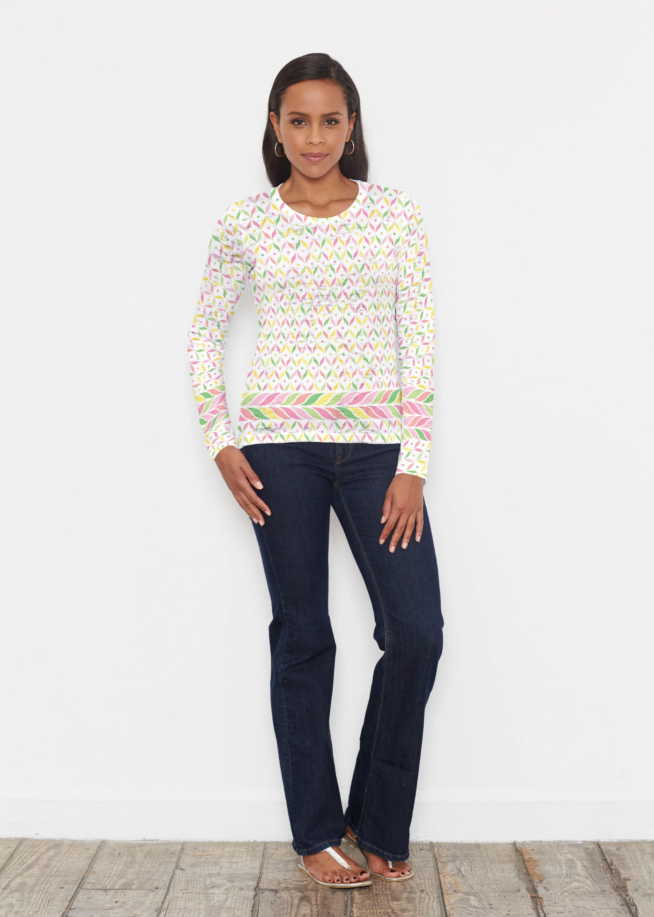 Tutti Fruitti (8036) ~ Signature Long Sleeve Crew Shirt
