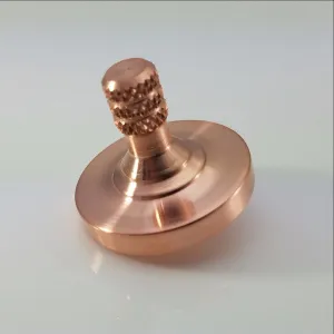Two Step  - 99.9% Pure Copper Precision Spinning Top