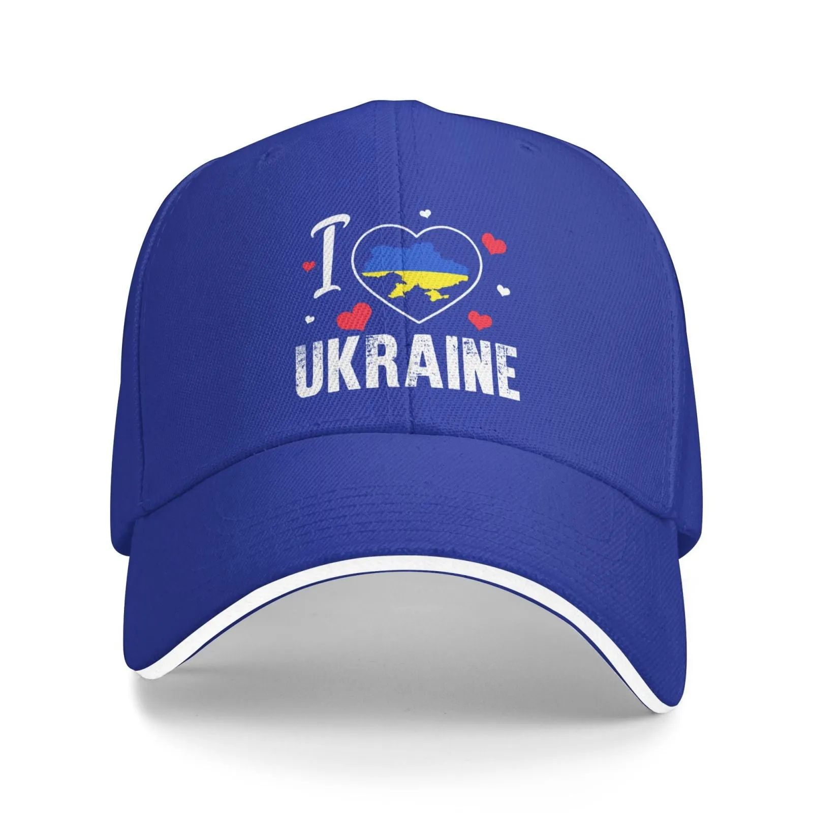 Ukraine Flag Unisex Hats Fashion Adjustable Baseball Cap for Men Women