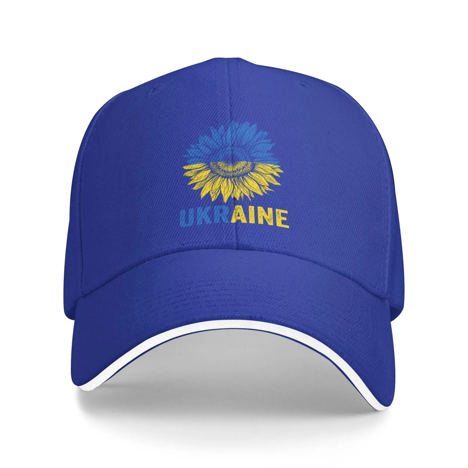 Ukraine Flag Unisex Hats Fashion Adjustable Baseball Cap for Men Women