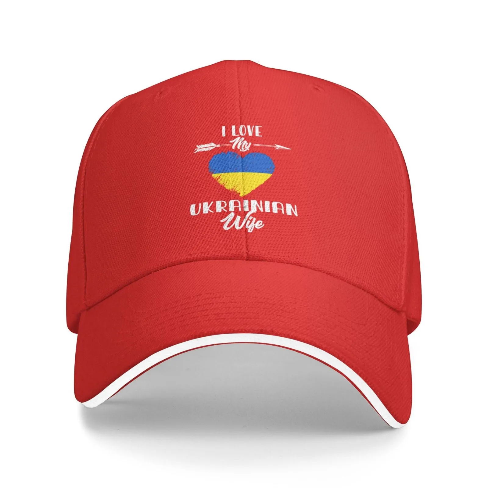 Ukraine Flag Unisex Hats Fashion Adjustable Baseball Cap for Men Women