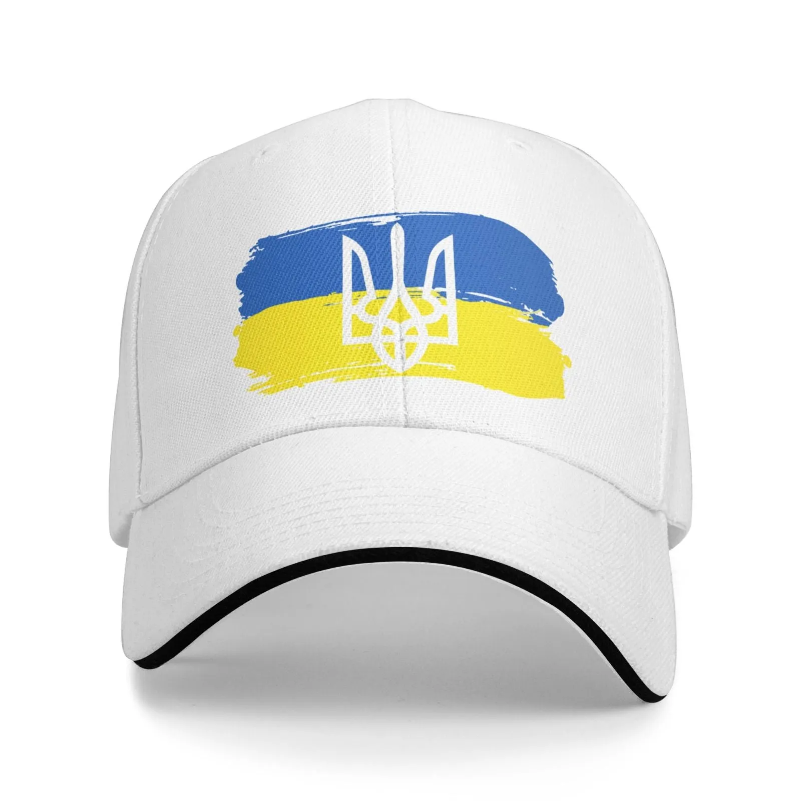 Ukraine Flag Unisex Hats Fashion Adjustable Baseball Cap for Men Women