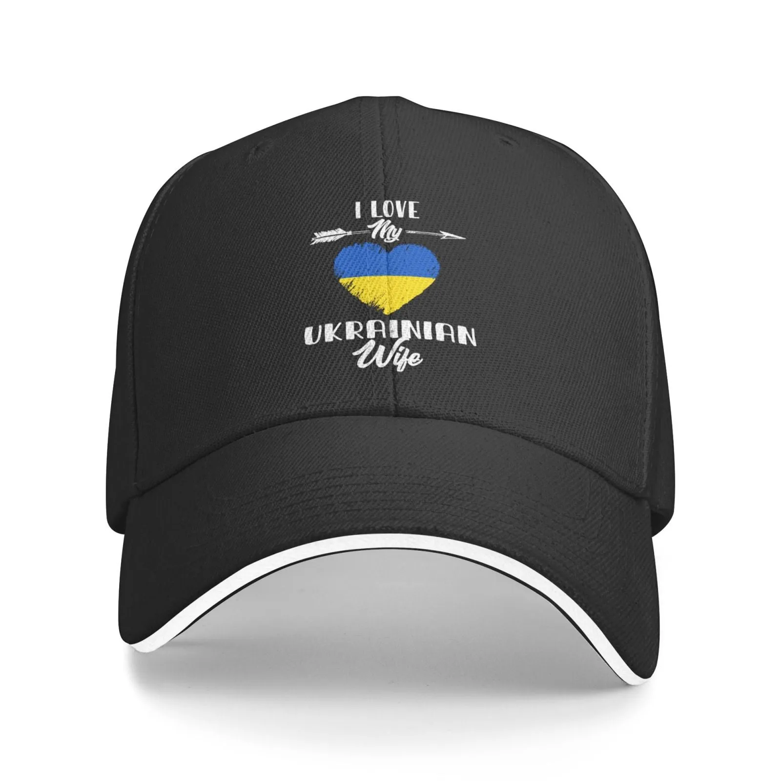 Ukraine Flag Unisex Hats Fashion Adjustable Baseball Cap for Men Women
