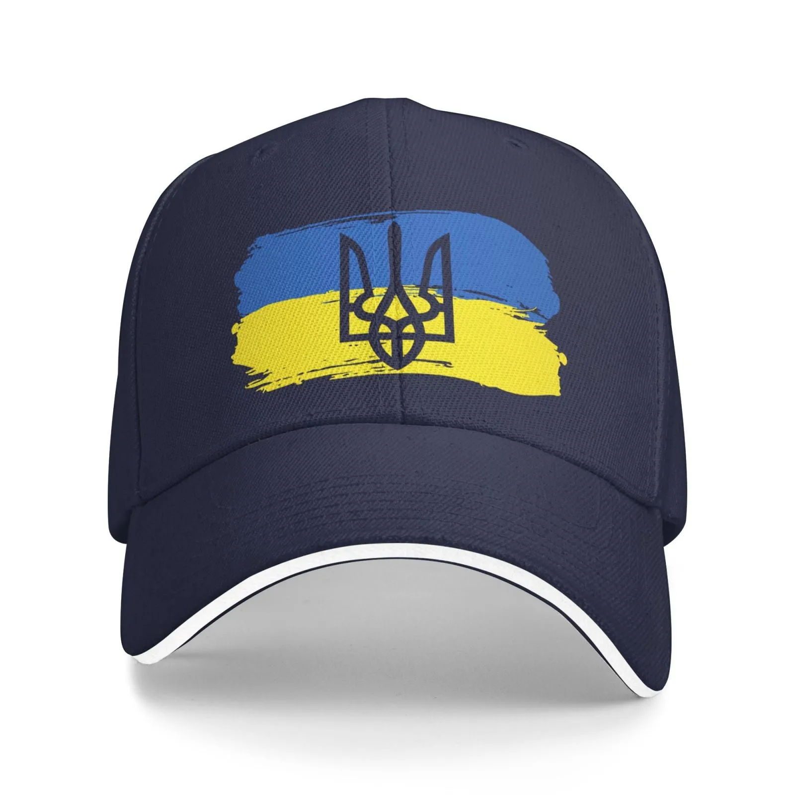 Ukraine Flag Unisex Hats Fashion Adjustable Baseball Cap for Men Women