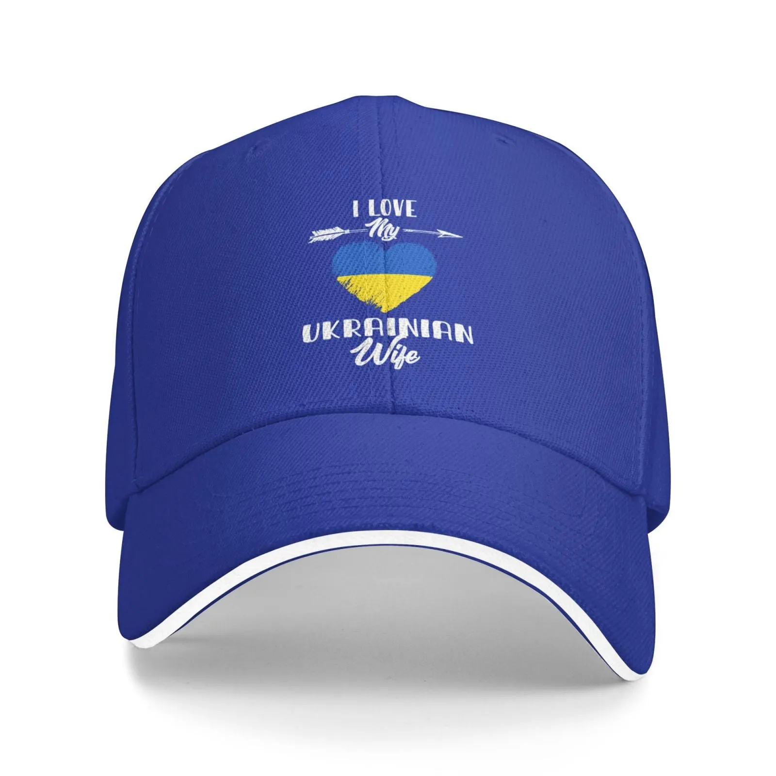 Ukraine Flag Unisex Hats Fashion Adjustable Baseball Cap for Men Women
