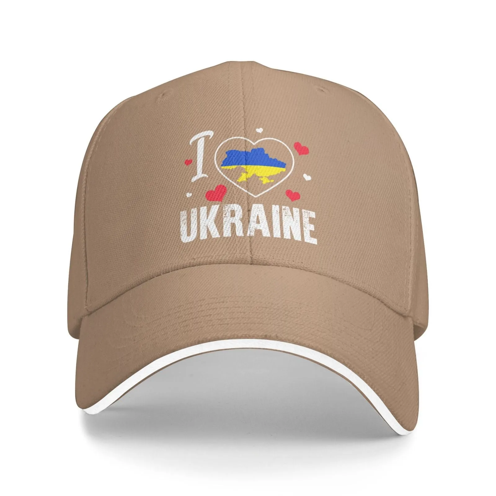 Ukraine Flag Unisex Hats Fashion Adjustable Baseball Cap for Men Women