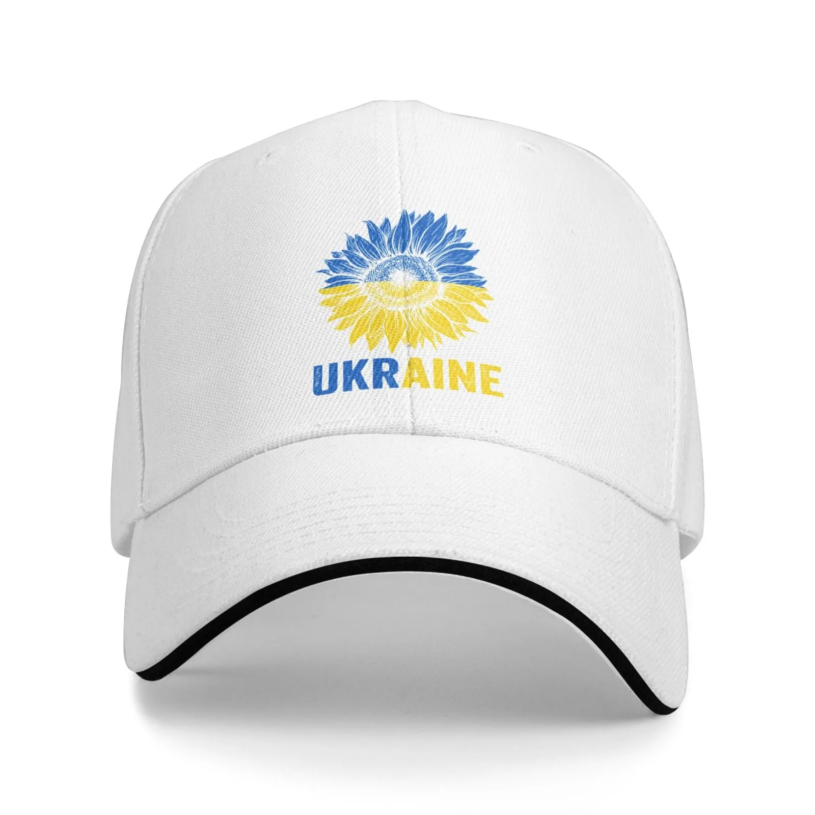 Ukraine Flag Unisex Hats Fashion Adjustable Baseball Cap for Men Women