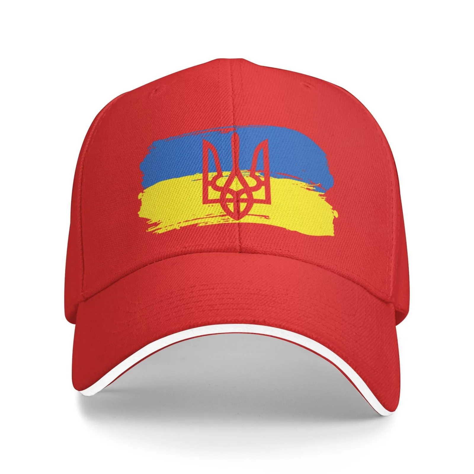 Ukraine Flag Unisex Hats Fashion Adjustable Baseball Cap for Men Women
