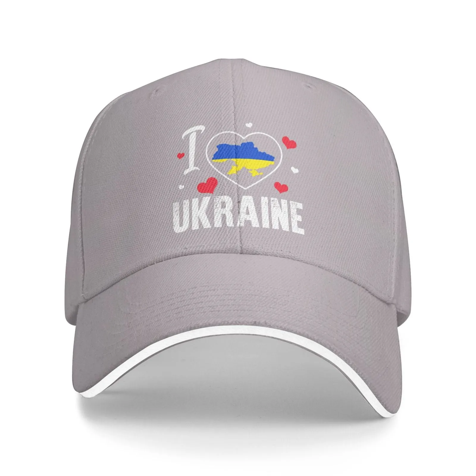 Ukraine Flag Unisex Hats Fashion Adjustable Baseball Cap for Men Women