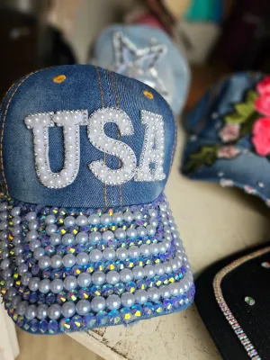 USA Bling Hat