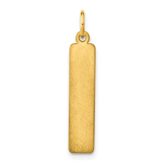 Vertical Blank Bar Charm