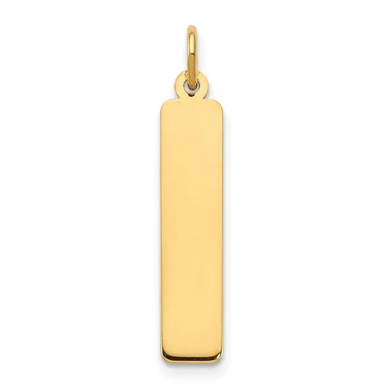 Vertical Blank Bar Charm