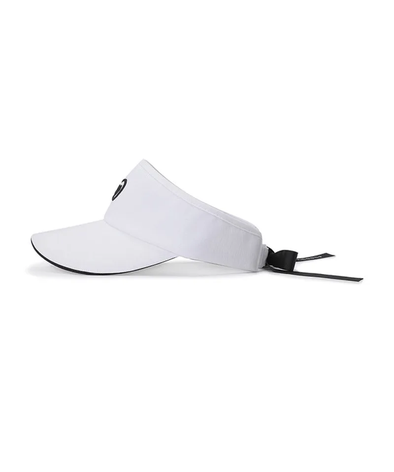 Vice Golf Atelier Vice Wide Ribbon Visor - White