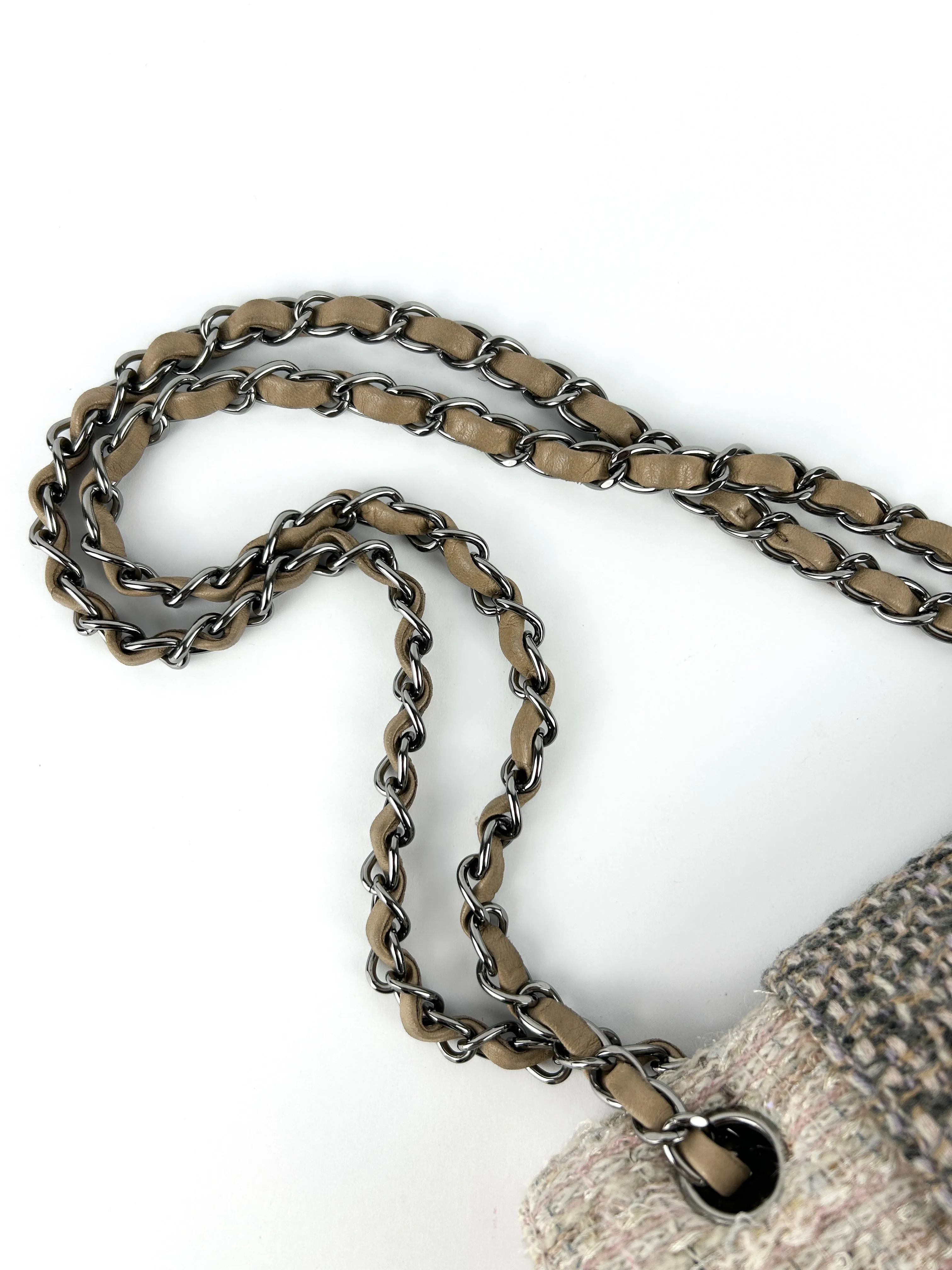 Vintage Chanel Tweed Fantasy Classic Flap Bag (2004/2005)