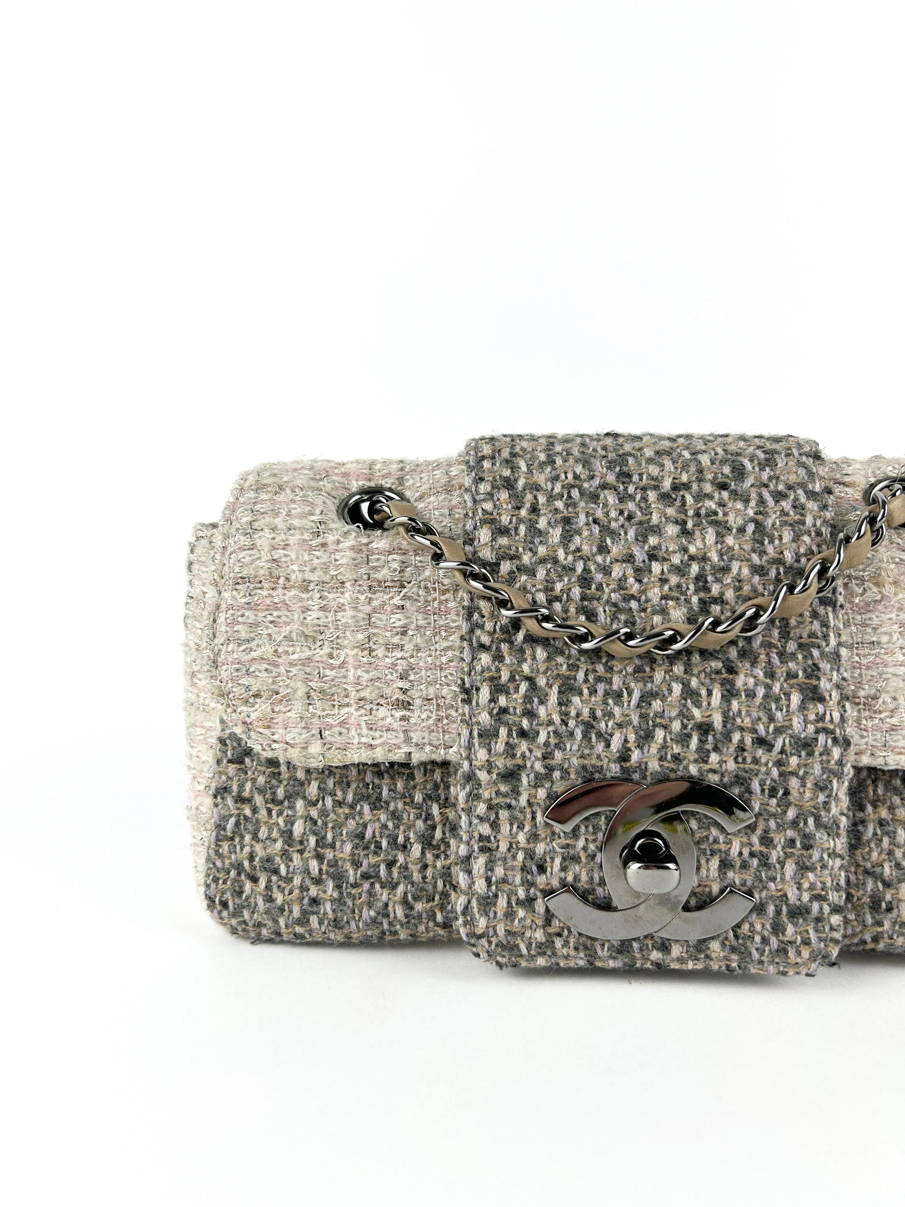 Vintage Chanel Tweed Fantasy Classic Flap Bag (2004/2005)