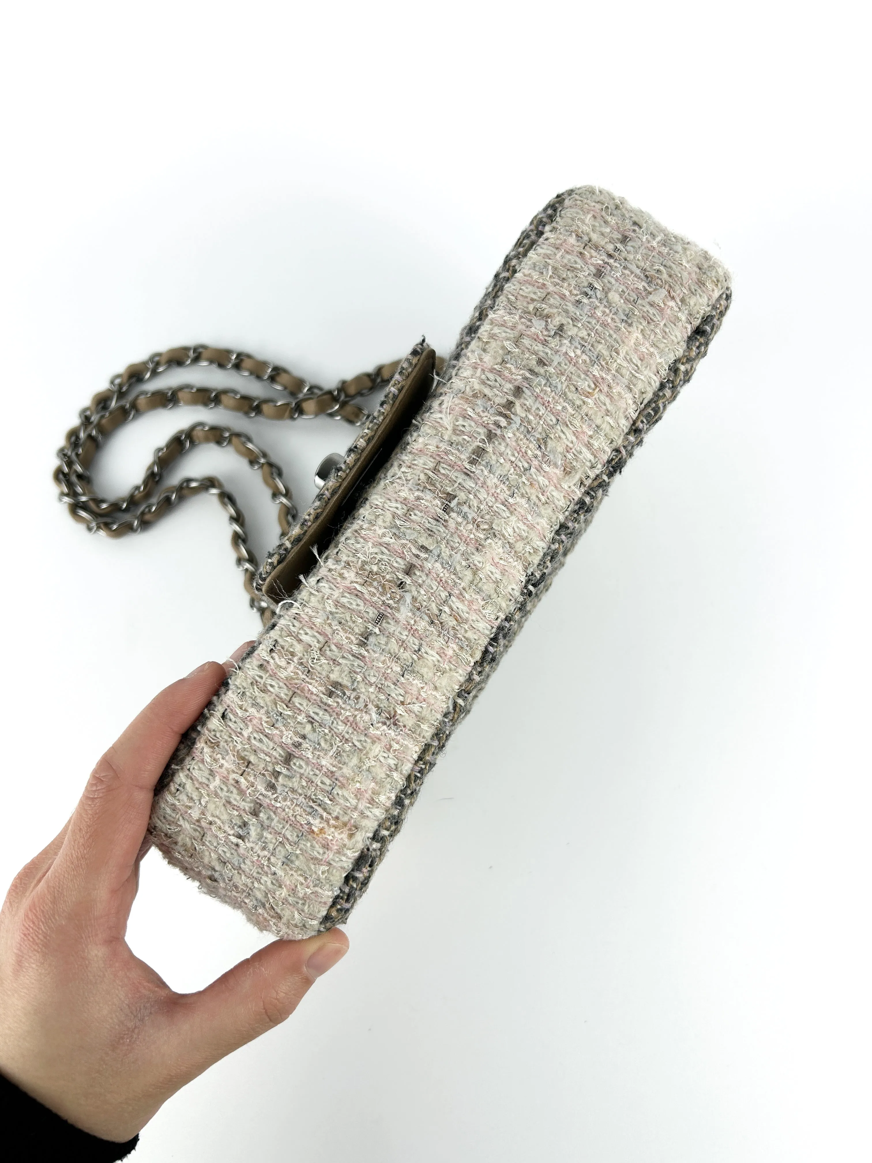 Vintage Chanel Tweed Fantasy Classic Flap Bag (2004/2005)